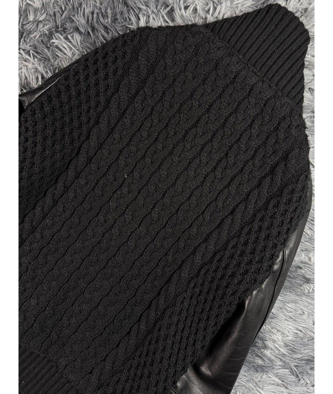 THE KOOPLES Черная кожаная куртка, фото 3