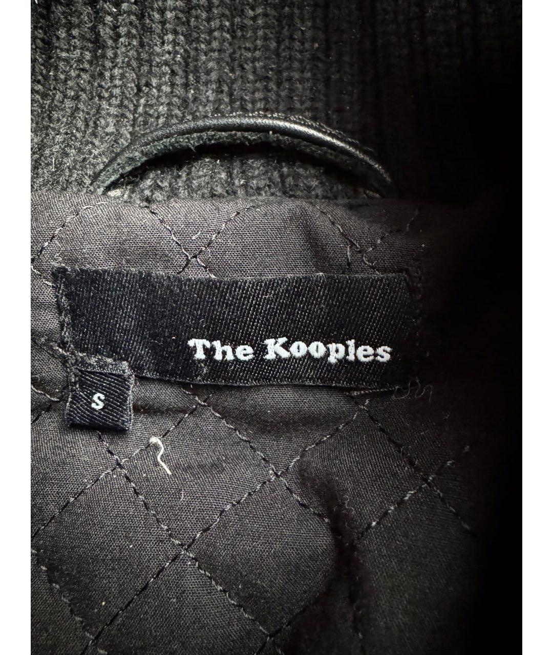 THE KOOPLES Черная кожаная куртка, фото 7
