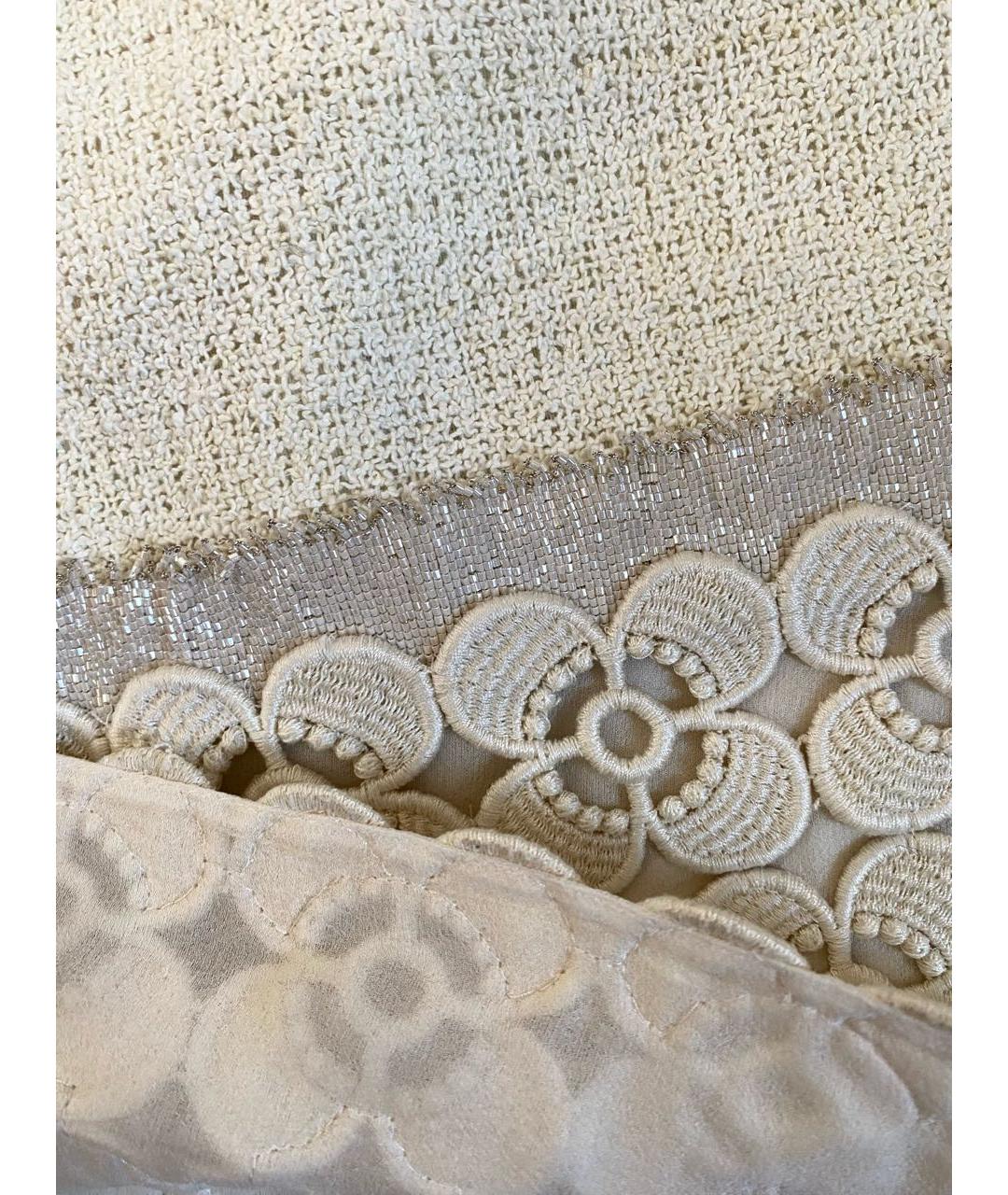 CHANEL Белое твидовое коктейльное платье, фото 4