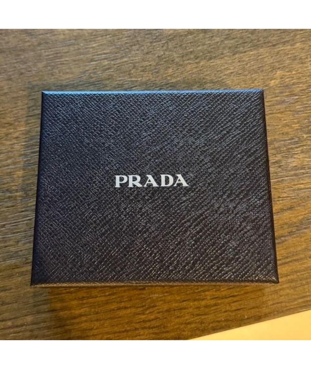 PRADA Белый кожаный кардхолдер, фото 6
