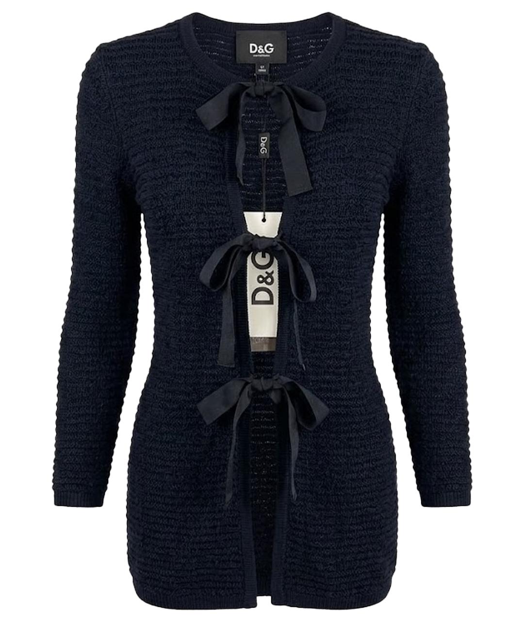 DOLCE&GABBANA Черный кардиган, фото 1