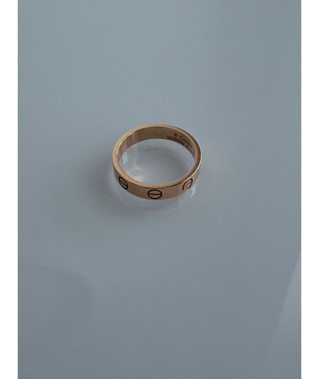 CARTIER Золотое кольцо из розового золота, фото 4