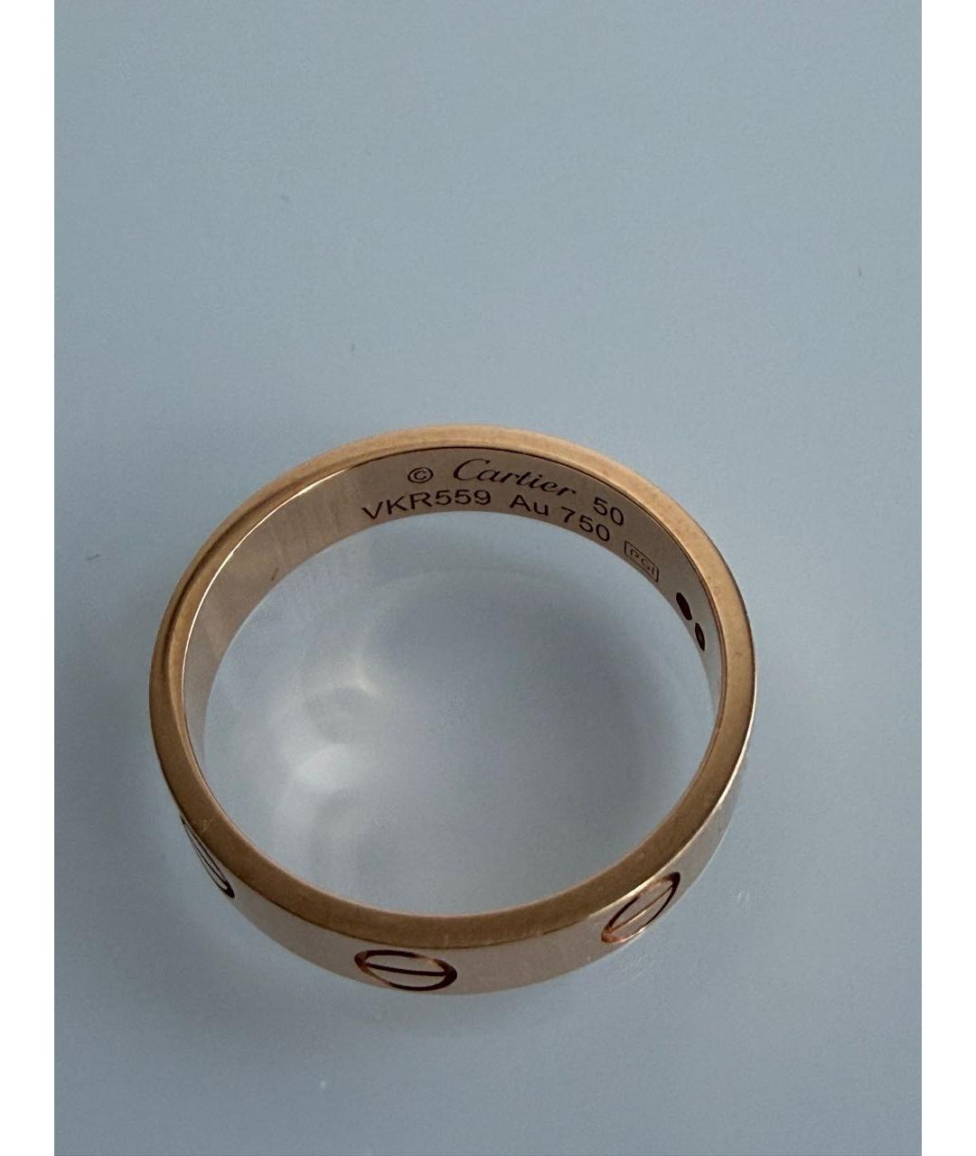CARTIER Золотое кольцо из розового золота, фото 3