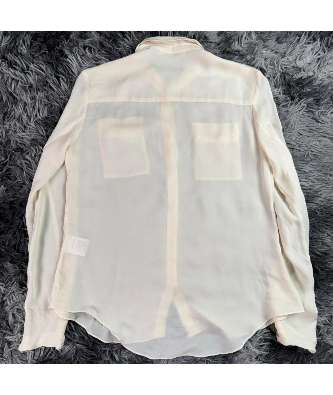 PIERRE BALMAIN Белая шелковая рубашка, фото 2