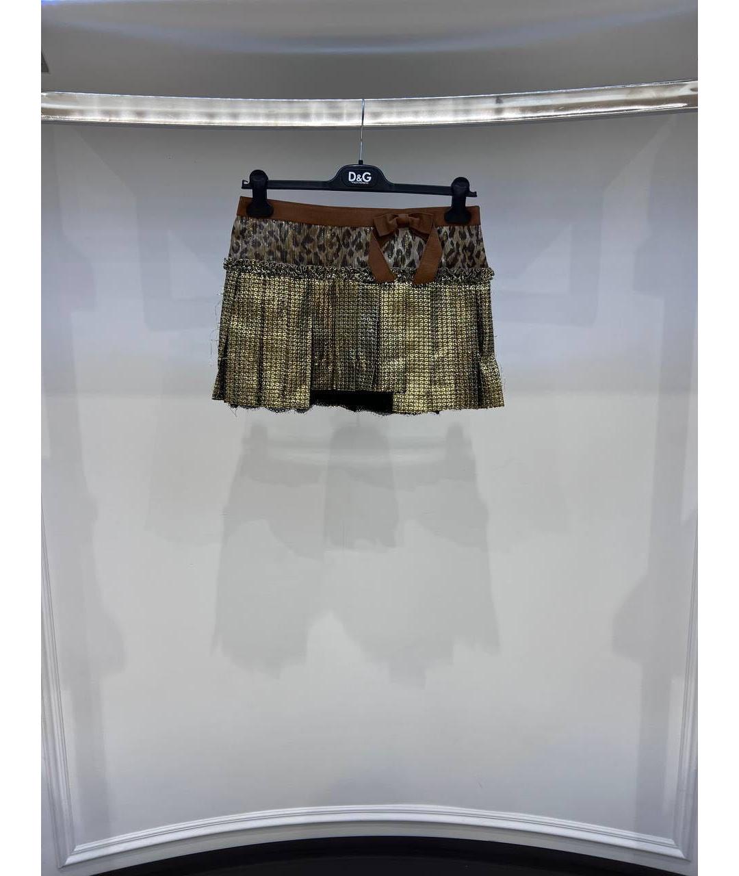 DOLCE&GABBANA Мульти юбка мини, фото 3