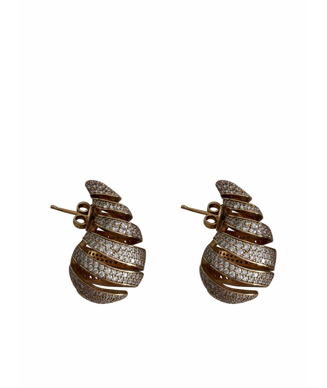 BOTTEGA VENETA Золотые серьги, фото 1