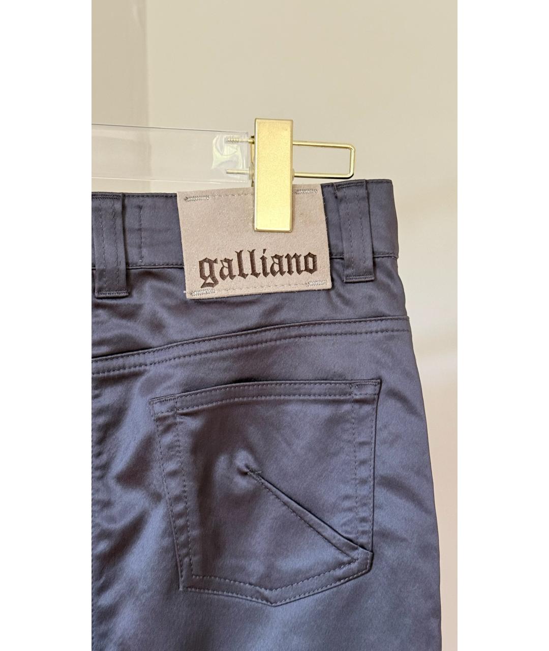 JOHN GALLIANO Черная юбка миди, фото 3