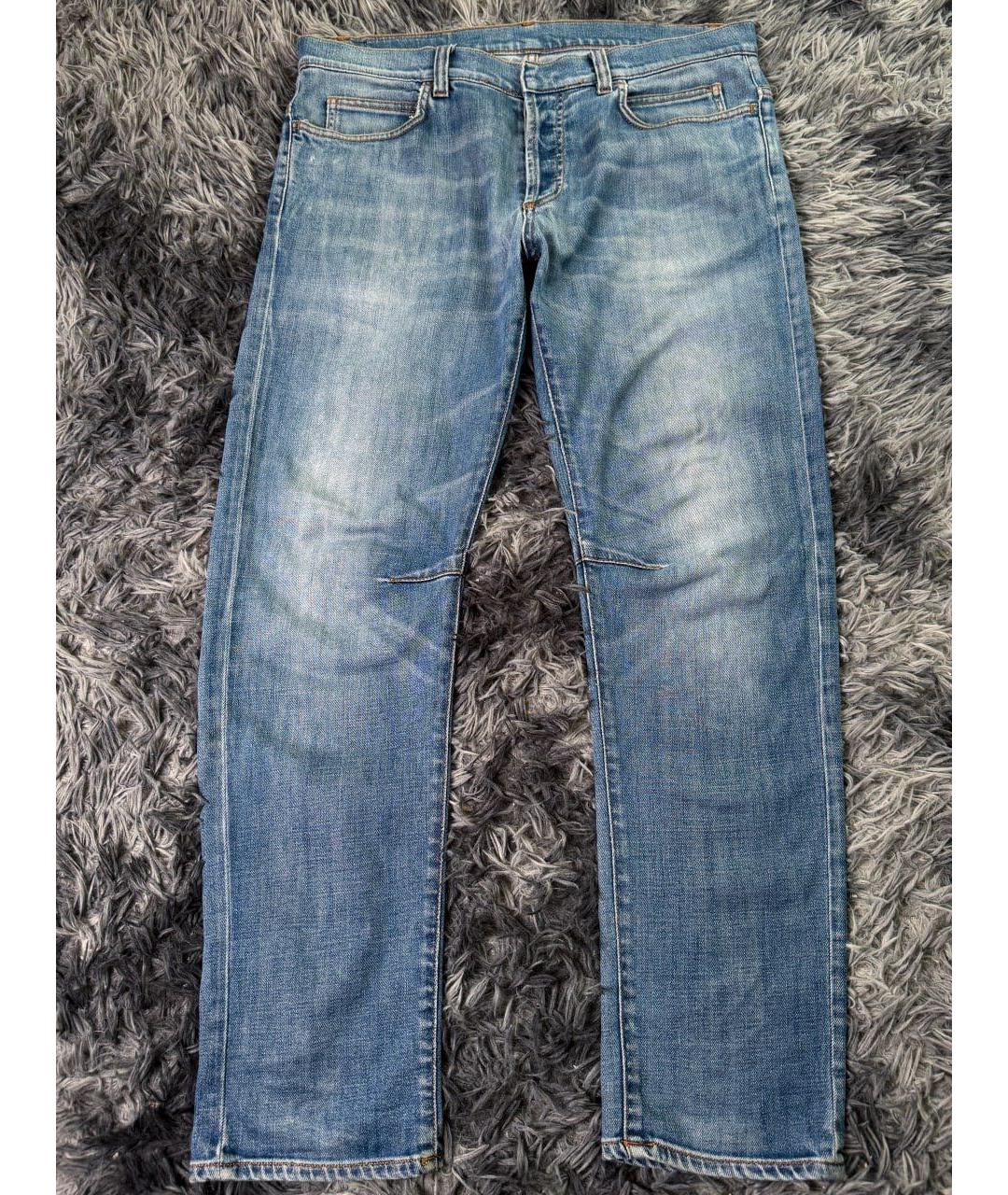 BALMAIN Голубые хлопковые джинсы, фото 7