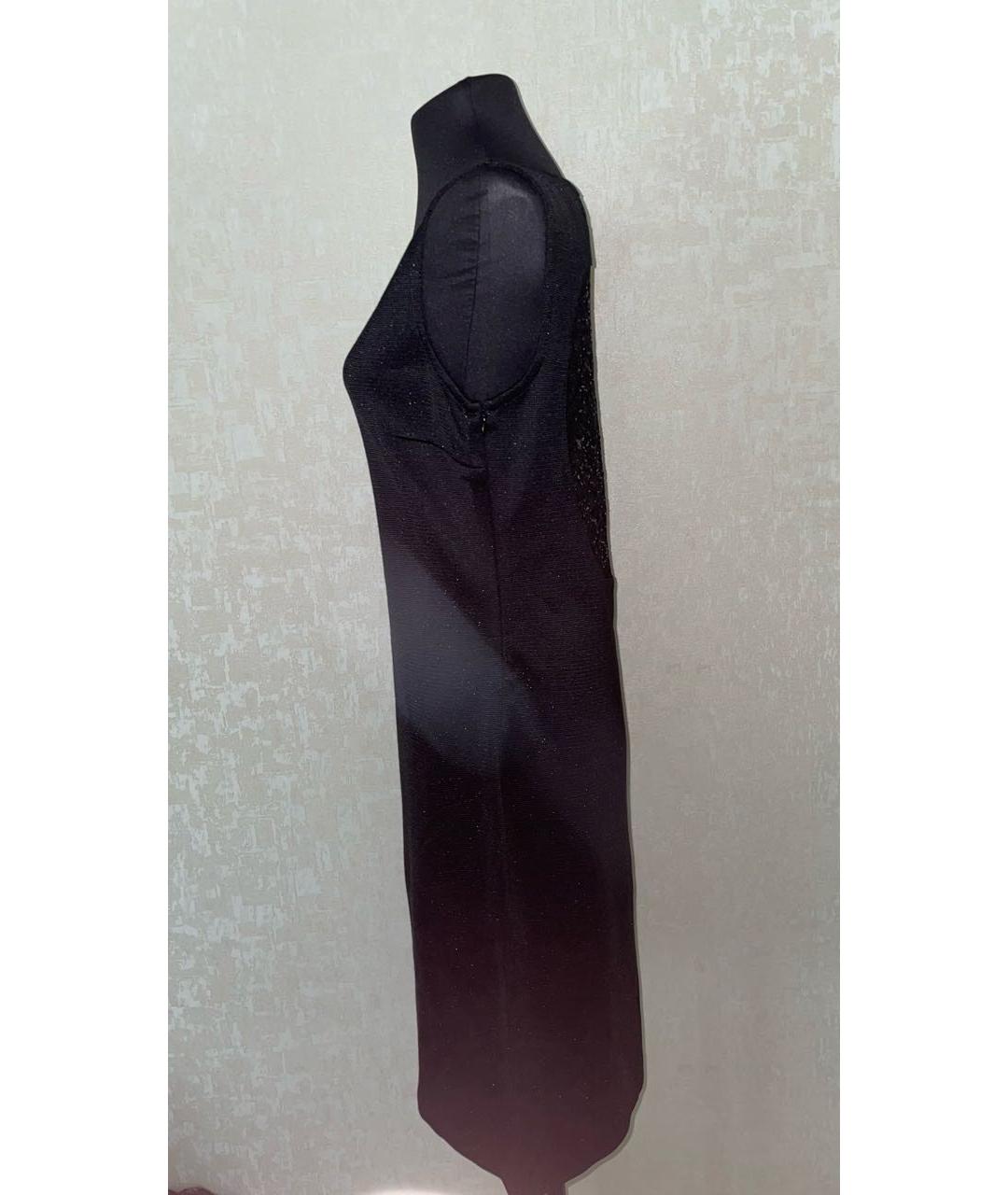 ST. JOHN Черное коктейльное платье, фото 3