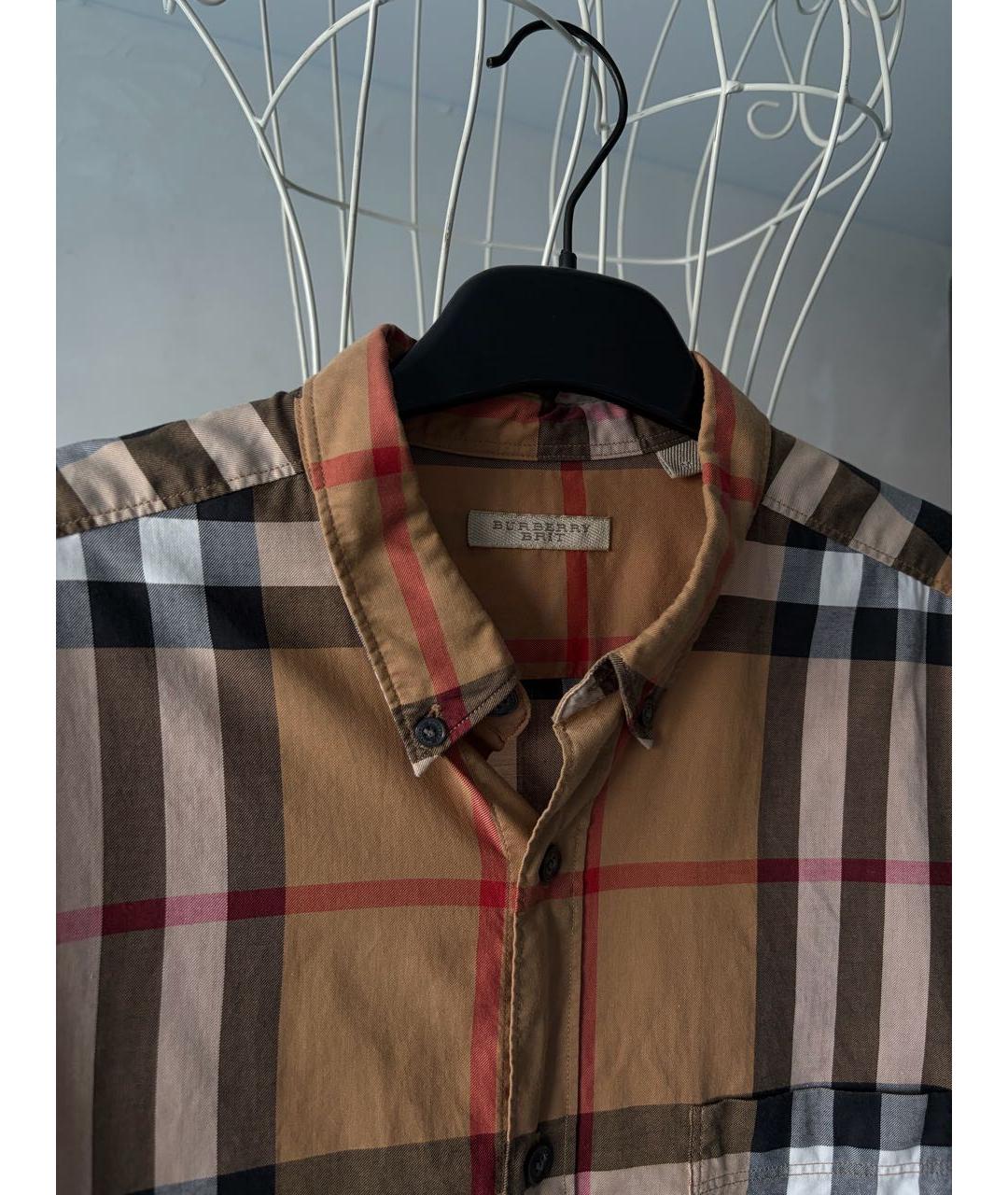 BURBERRY Хлопковая классическая рубашка, фото 3