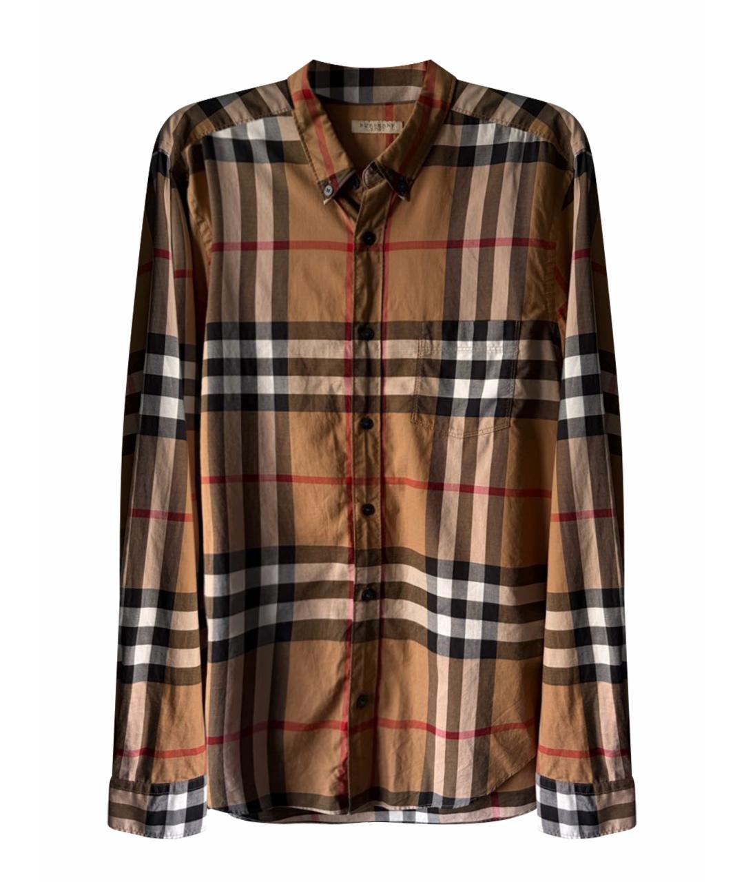BURBERRY Хлопковая классическая рубашка, фото 1