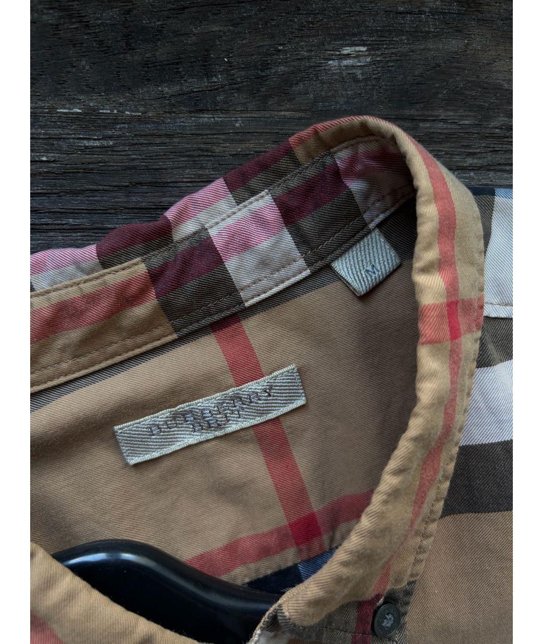 BURBERRY Хлопковая классическая рубашка, фото 5