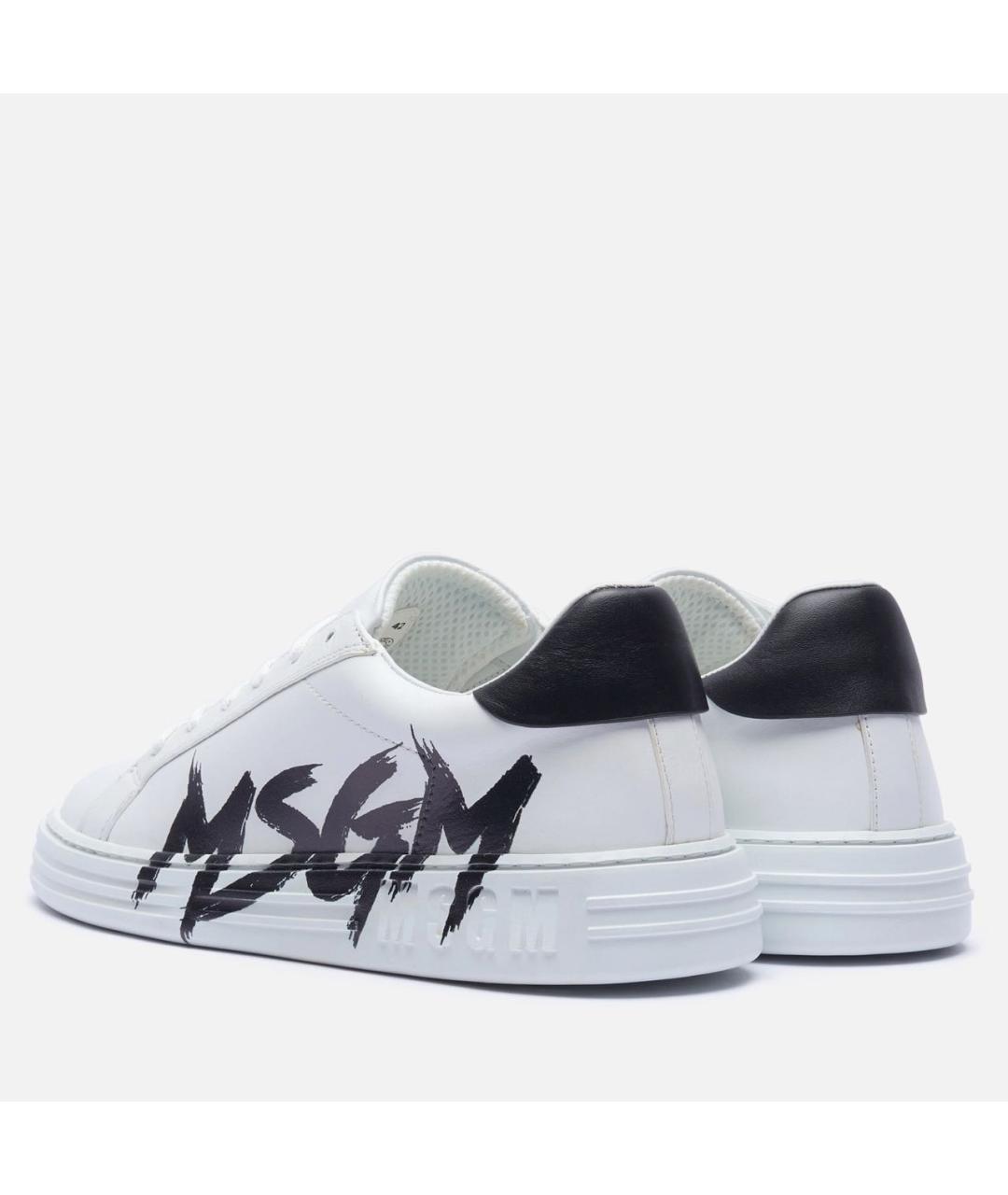MSGM Кожаные кеды, фото 2