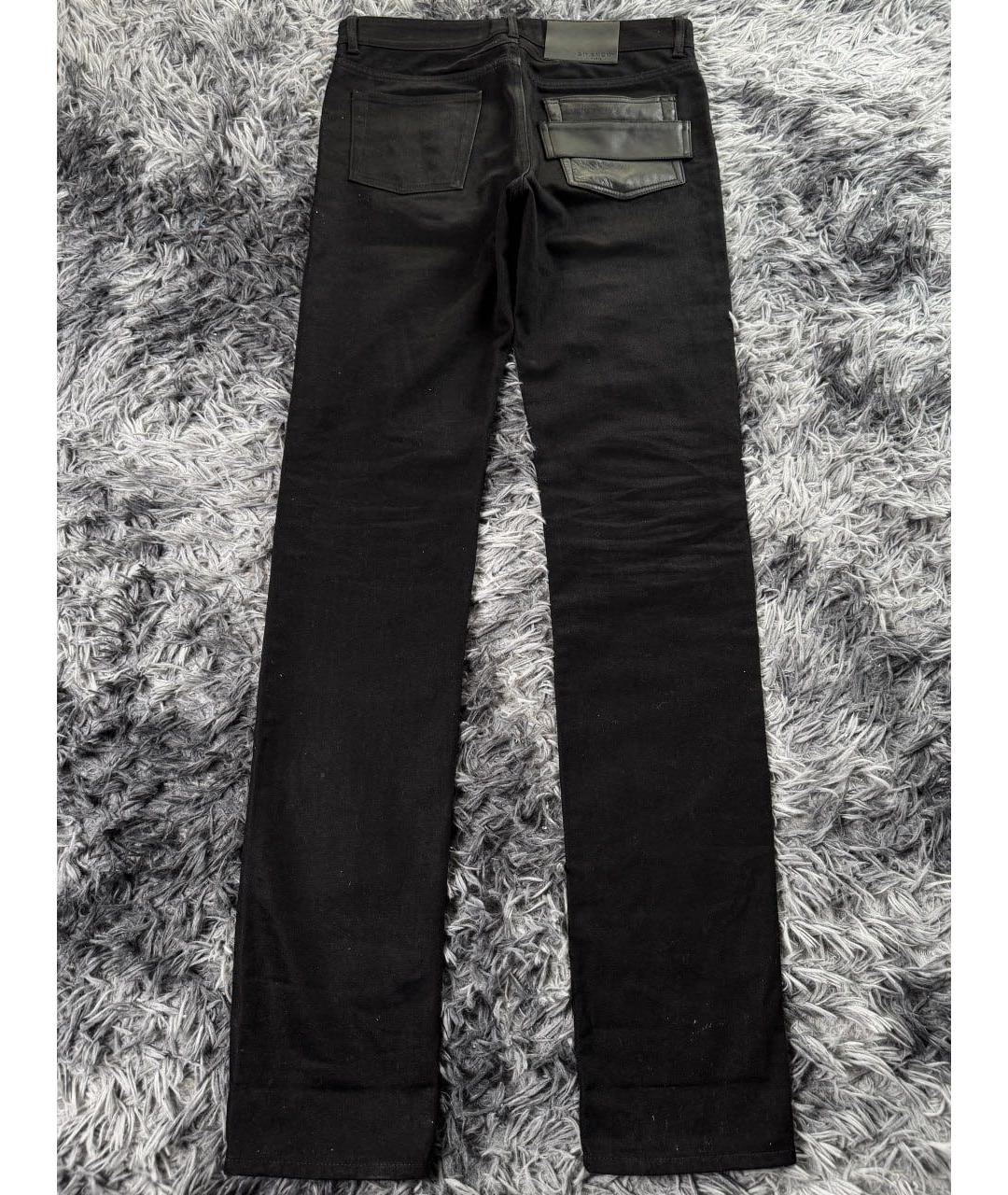 GIVENCHY Черные хлопковые джинсы скинни, фото 2
