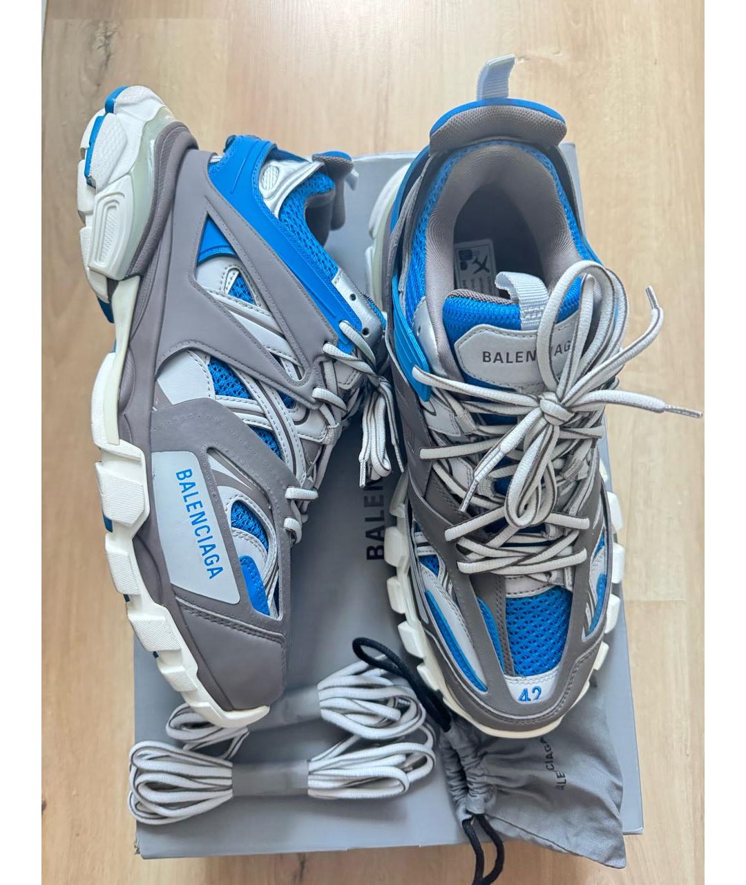BALENCIAGA Белые кожаные низкие ботинки, фото 4