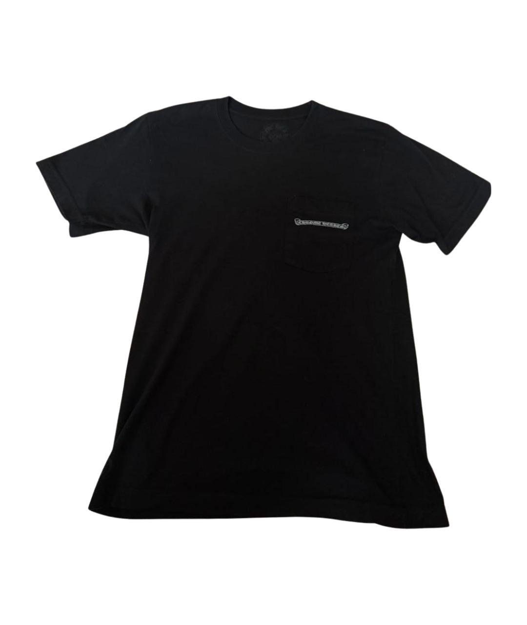 CHROME HEARTS Черная хлопковая футболка, фото 1