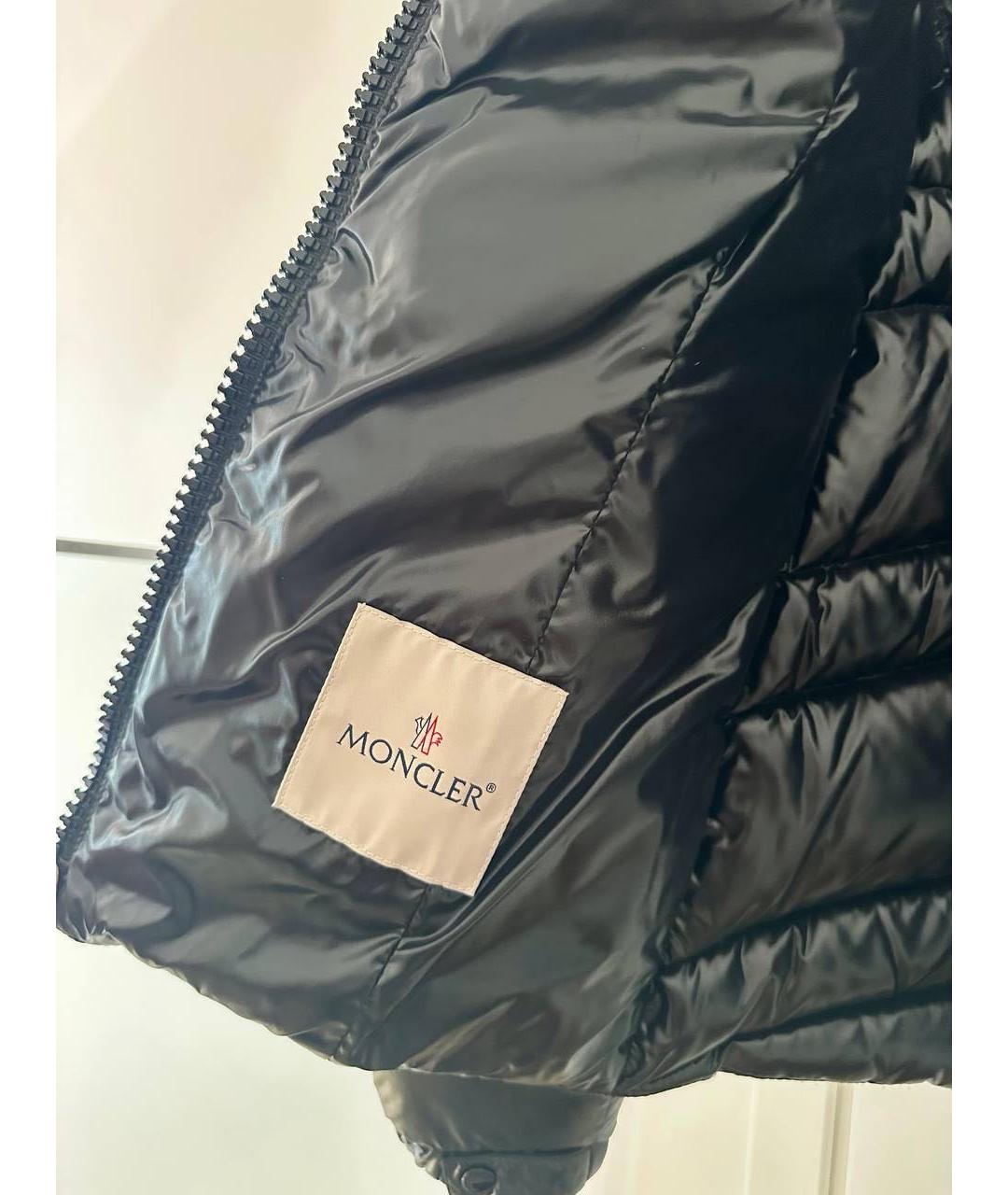 MONCLER Темно-синяя куртка, фото 3