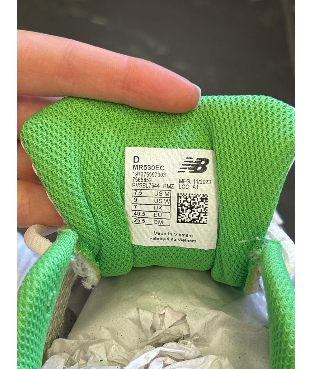 NEW BALANCE Белые кроссовки, фото 6