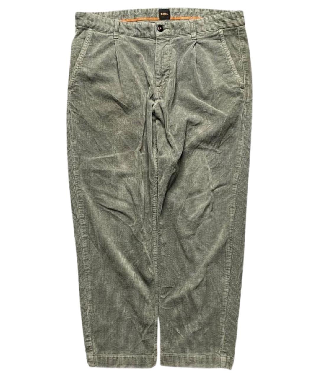 HUGO BOSS Хаки хлопковые брюки чинос, фото 1