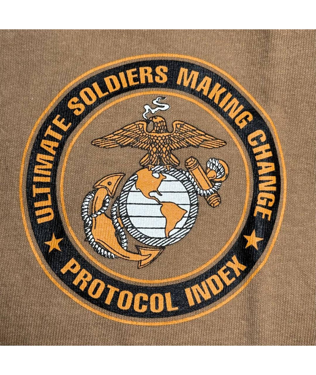 PROTOCOL INDEX Бежевая футболка, фото 5