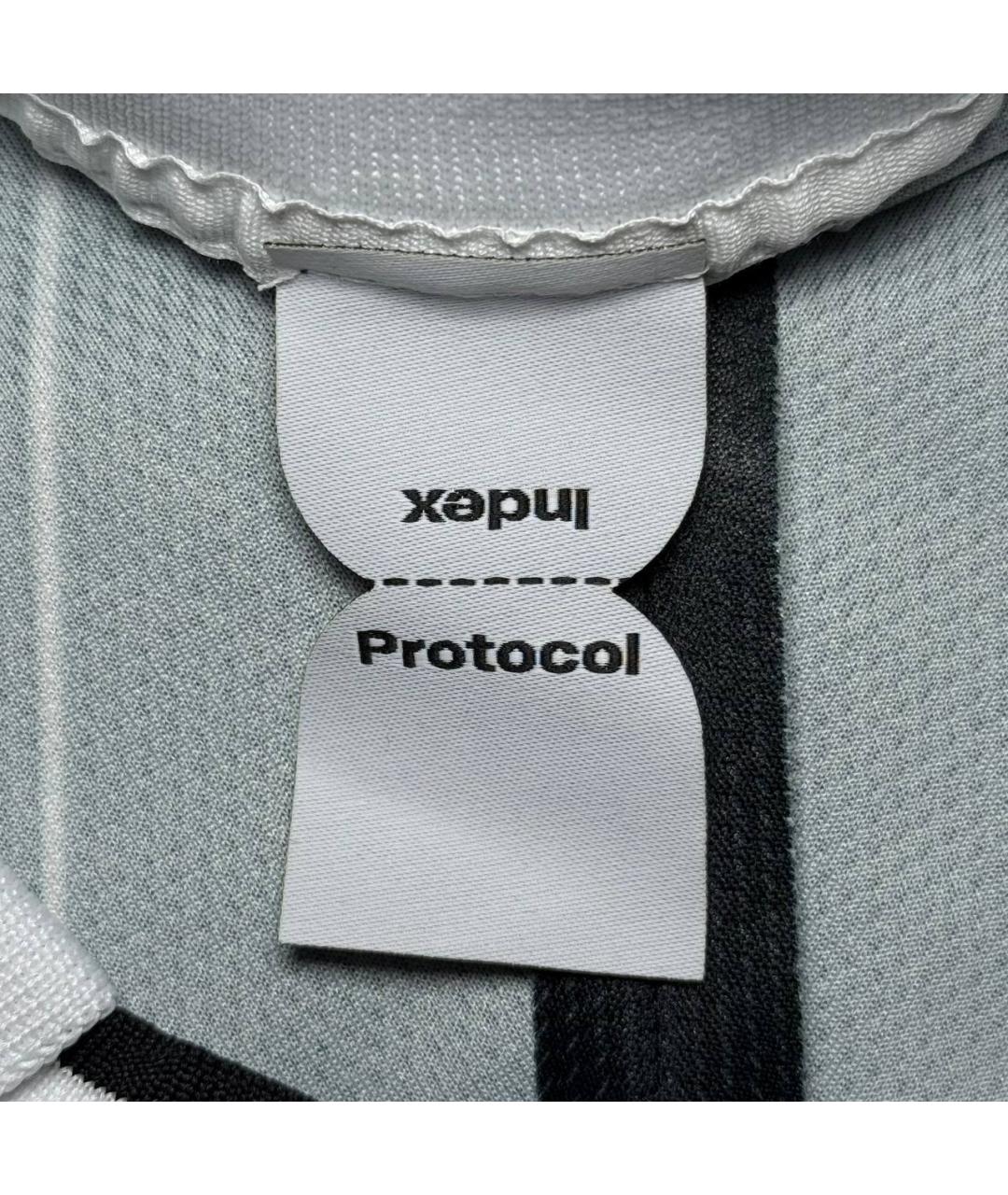 PROTOCOL INDEX Черное поло с коротким рукавом, фото 9