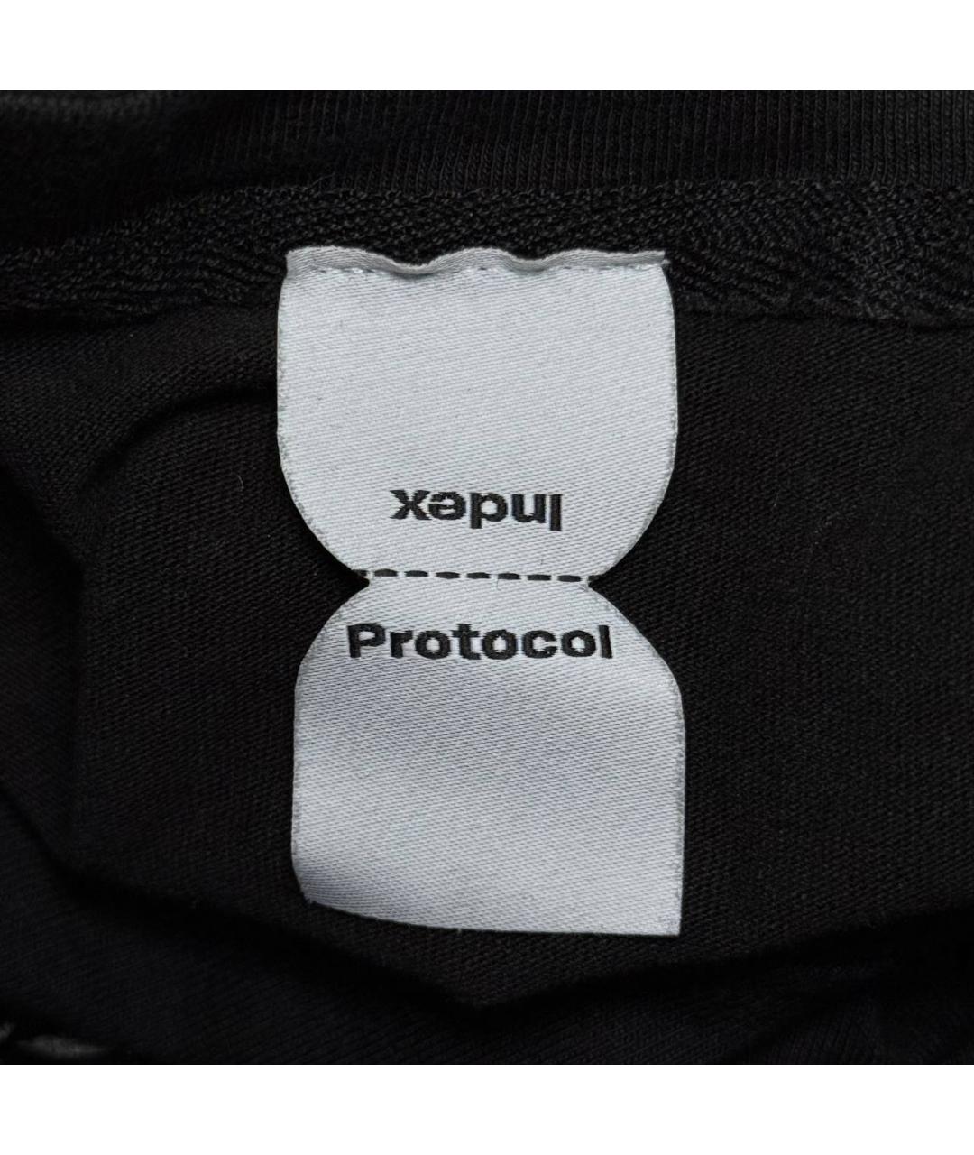 PROTOCOL INDEX Черная футболка, фото 9