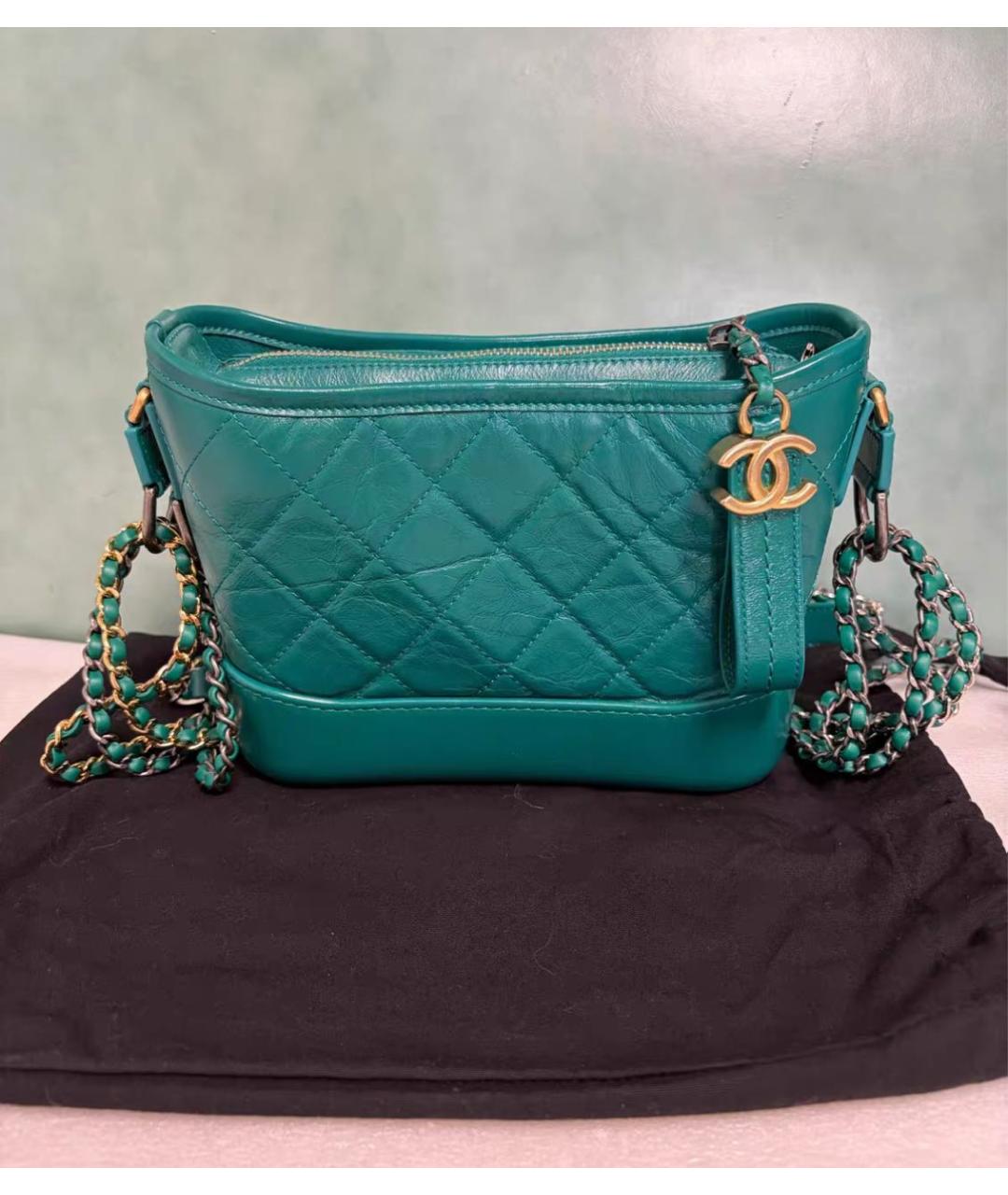 CHANEL Кожаная сумка через плечо, фото 3