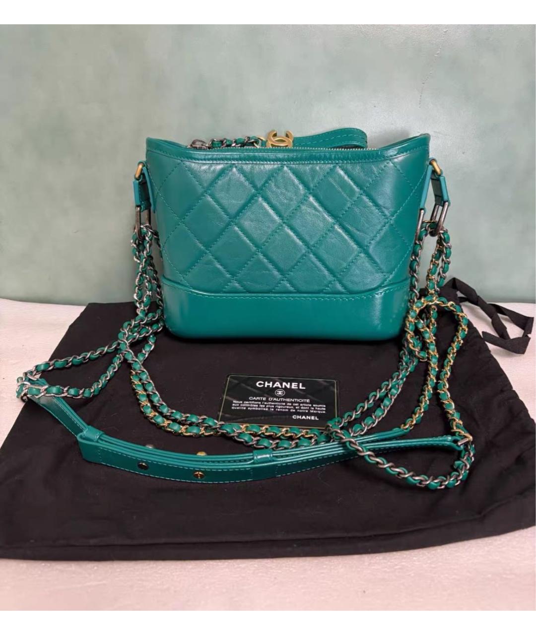 CHANEL Кожаная сумка через плечо, фото 2