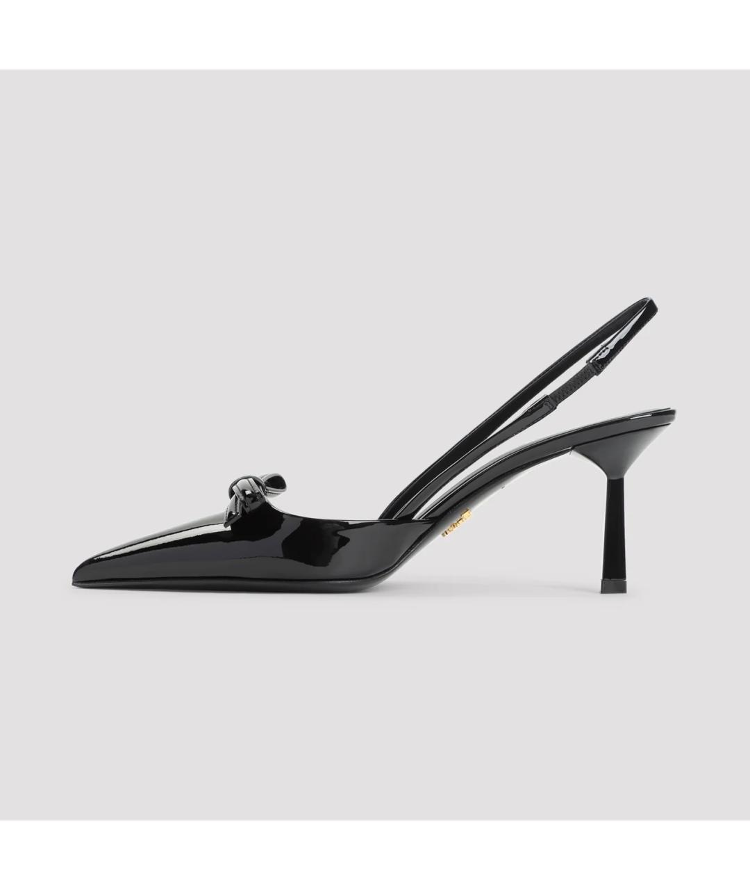 PRADA Черные туфли из лакированной кожи, фото 2