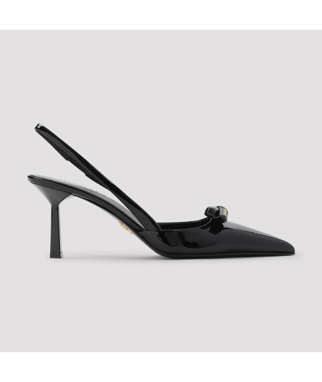 PRADA Черные туфли из лакированной кожи, фото 5
