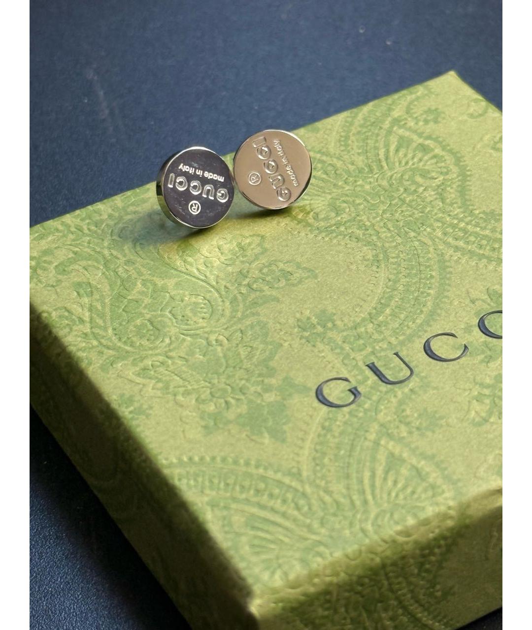 GUCCI Серебряные серебряные серьги, фото 3