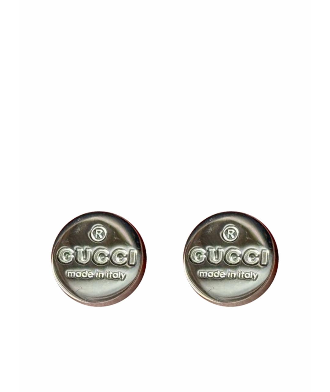 GUCCI Серебряные серебряные серьги, фото 1