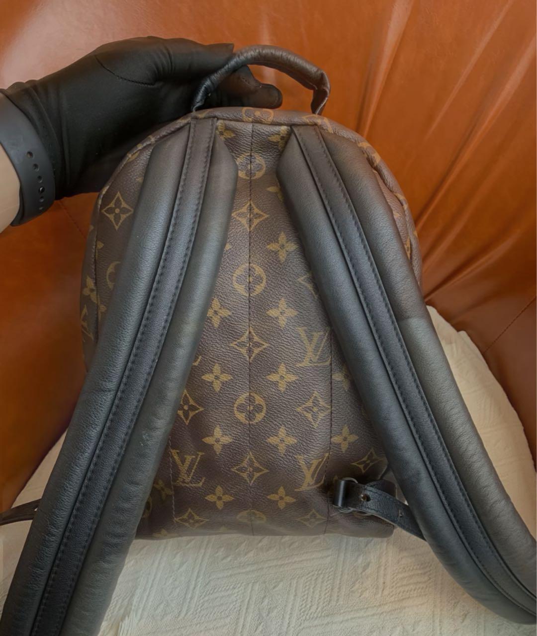 LOUIS VUITTON Коричневый рюкзак из канвы, фото 2