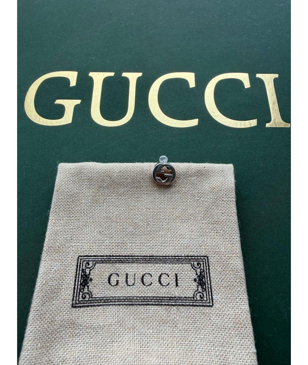 GUCCI Серебряные серебряные серьги, фото 3