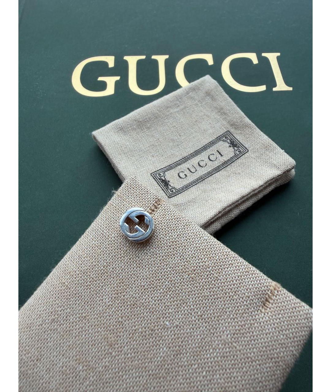GUCCI Серебряные серебряные серьги, фото 2