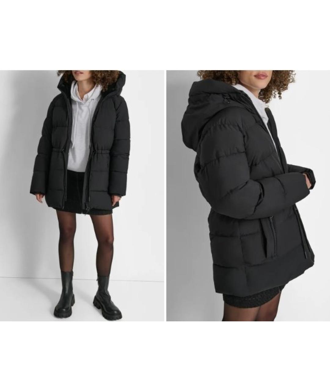 DKNY Черная куртка, фото 6