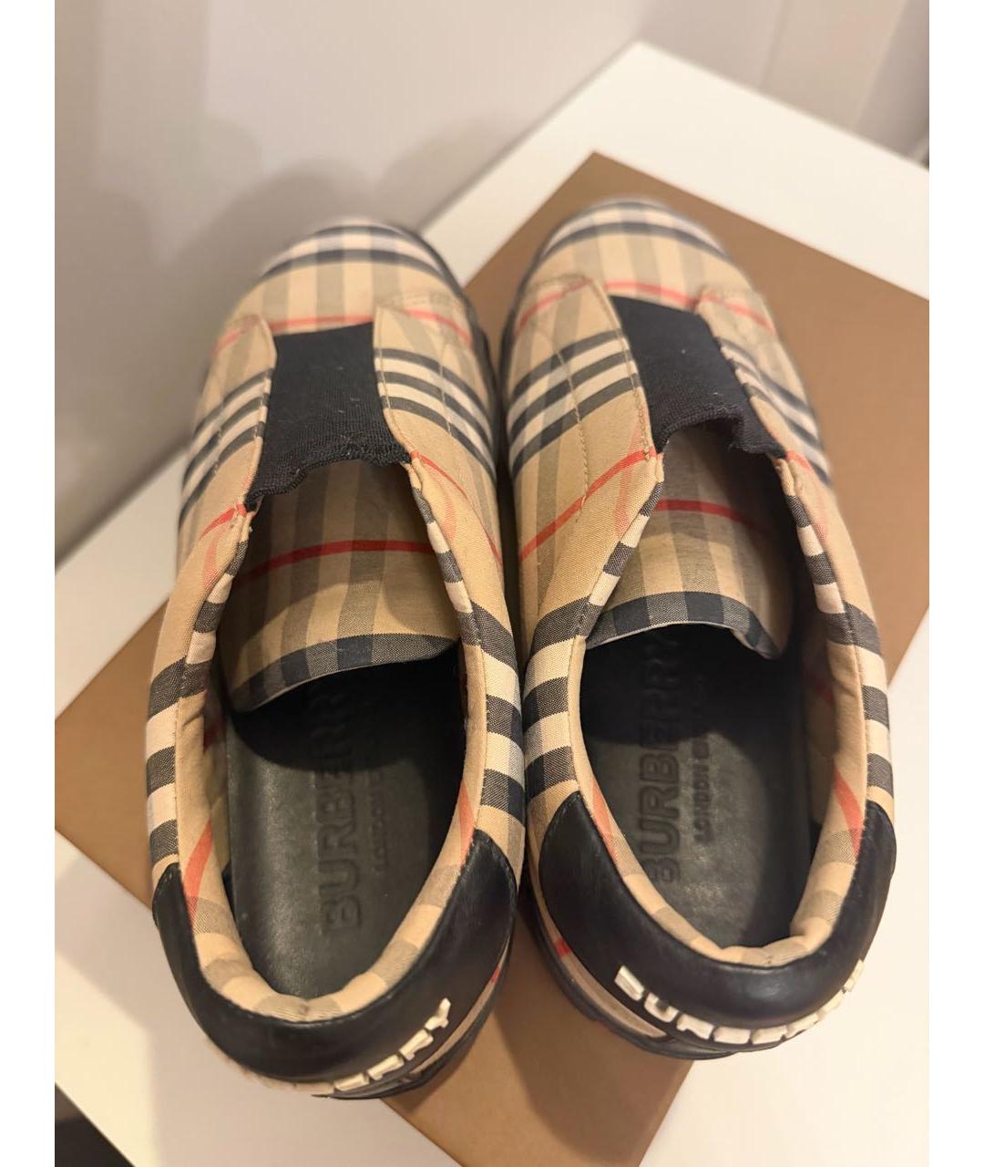 BURBERRY Мульти мокасины, фото 3