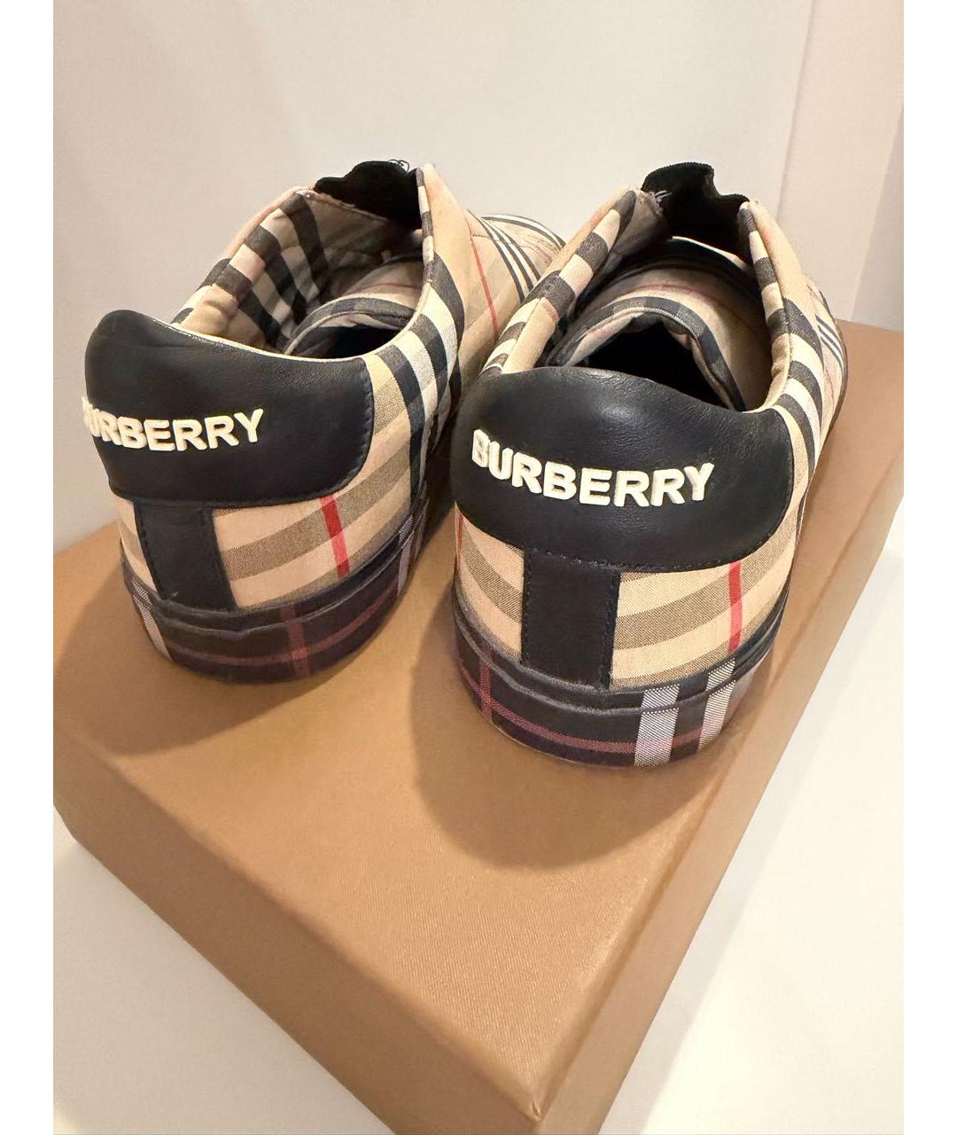 BURBERRY Мульти мокасины, фото 4