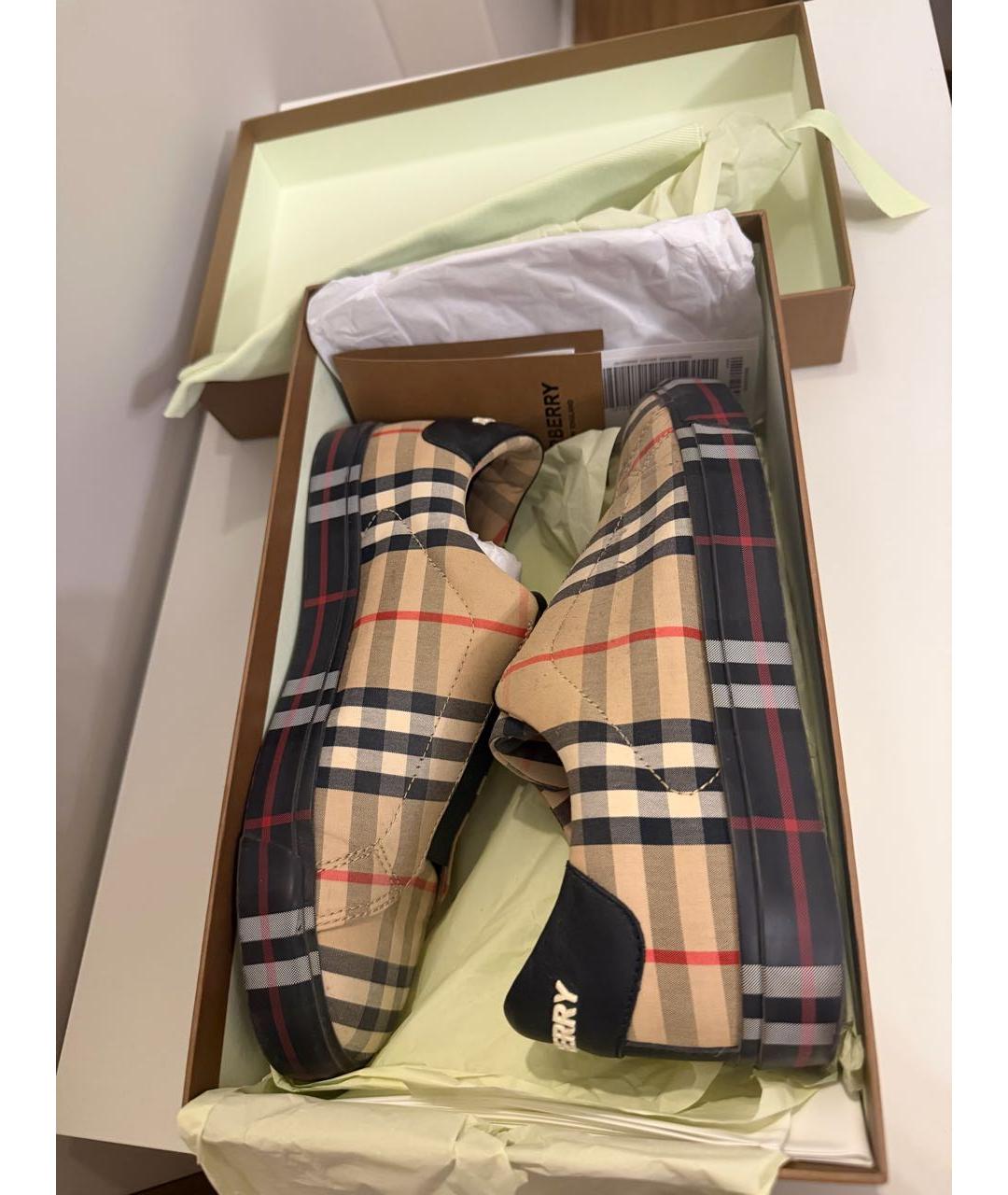 BURBERRY Мульти мокасины, фото 6