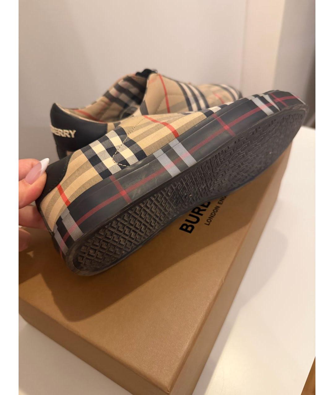 BURBERRY Мульти мокасины, фото 5