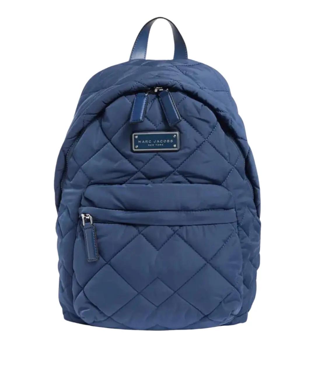 MARC JACOBS Синий нейлоновый рюкзак, фото 1