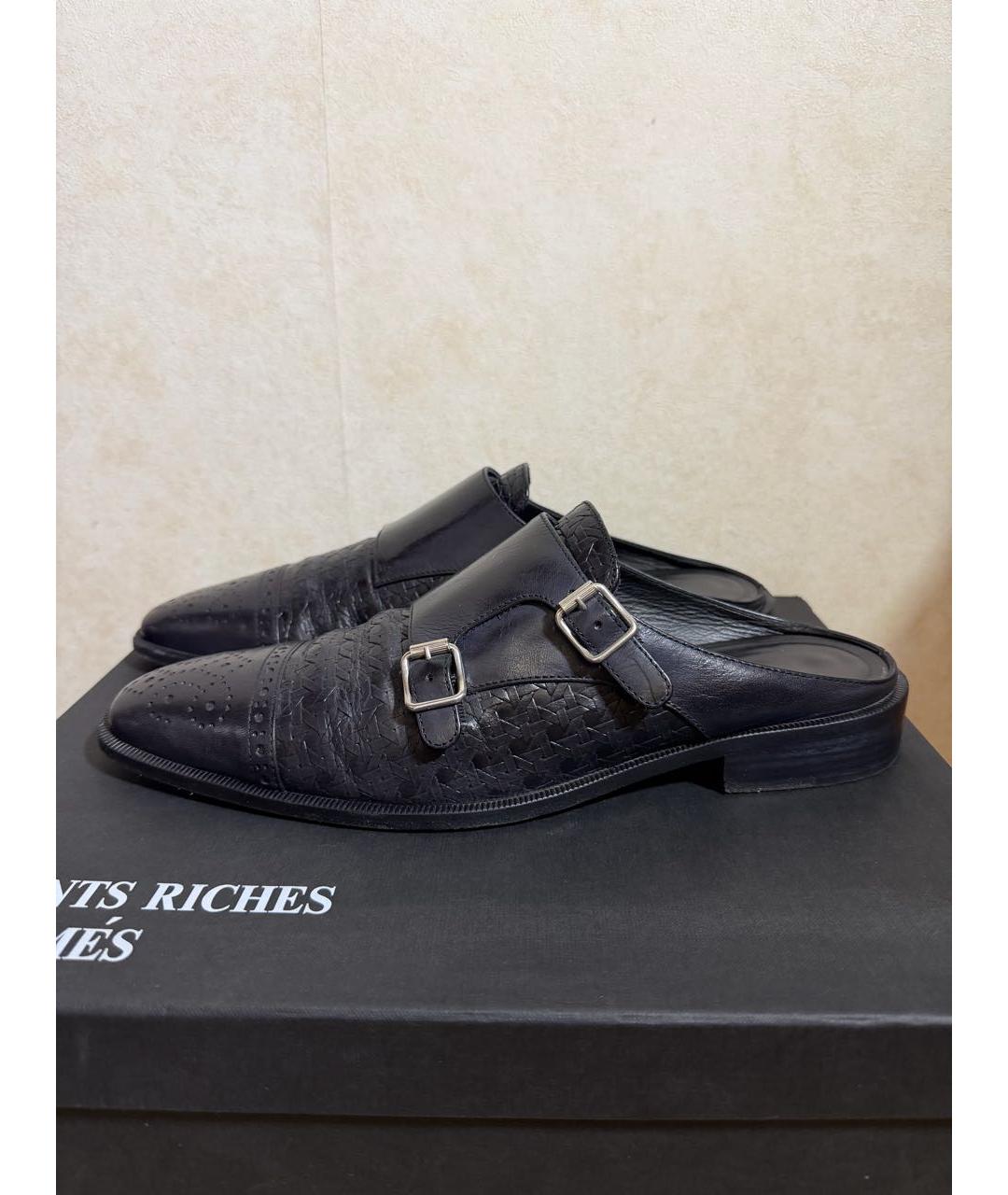 Enfants Riches Déprimés Черные кожаные туфли, фото 5