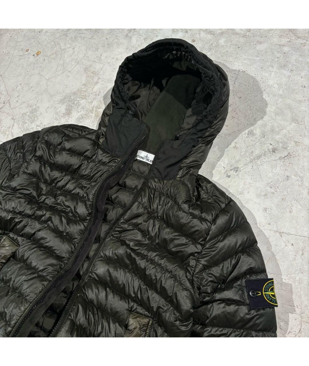 STONE ISLAND Хаки куртка, фото 2