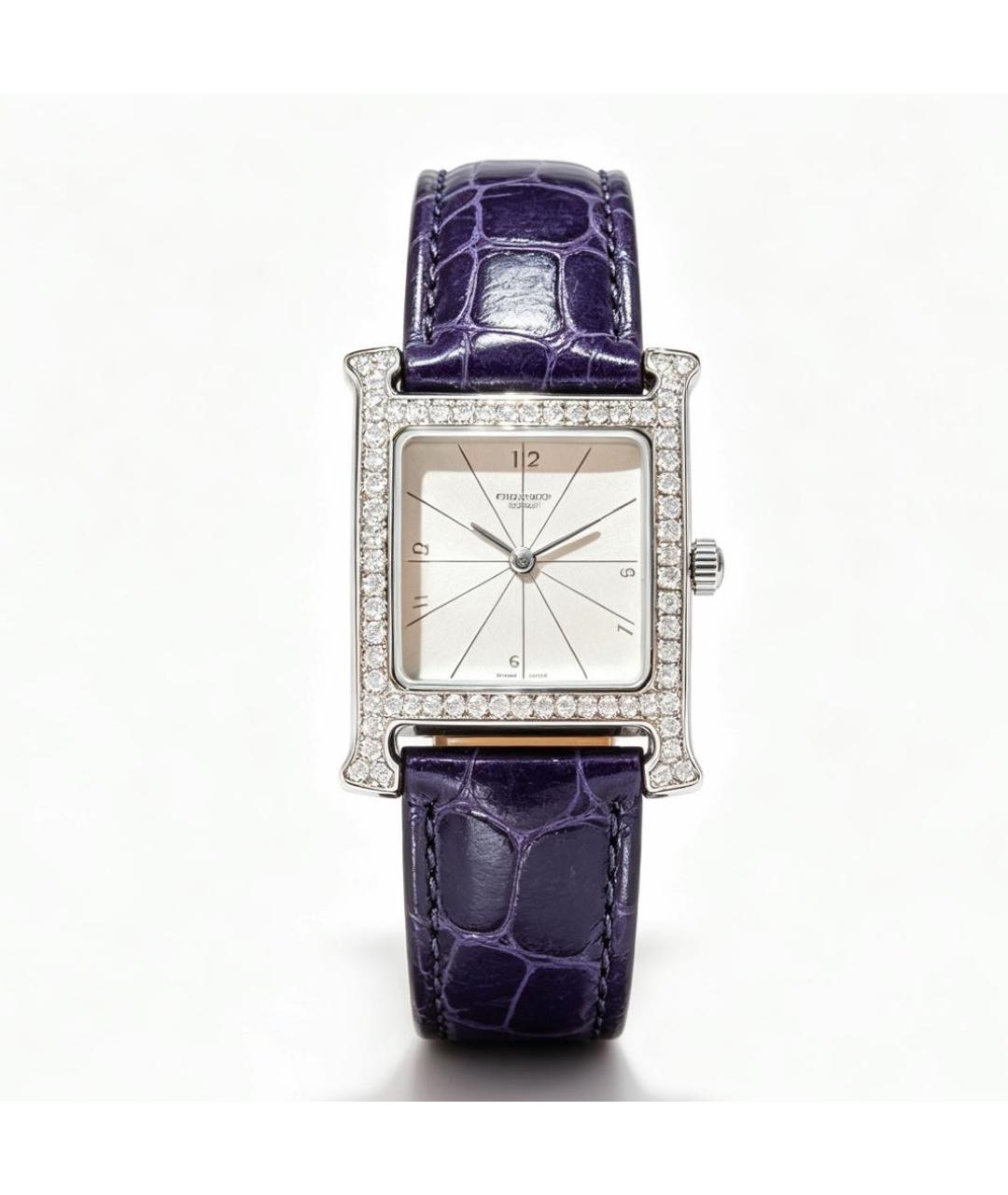 HERMES Горчичные часы, фото 4