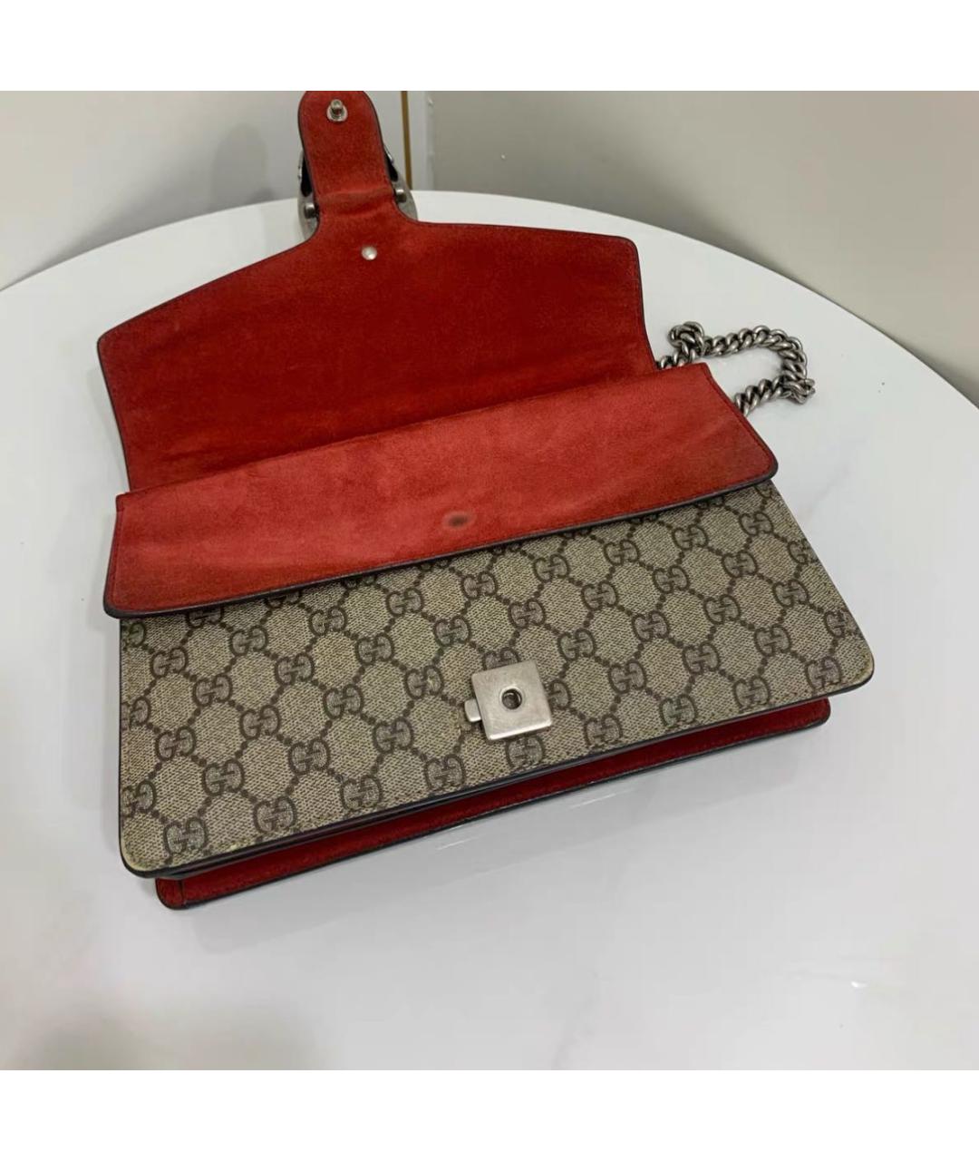 GUCCI Коричневая сумка через плечо, фото 7