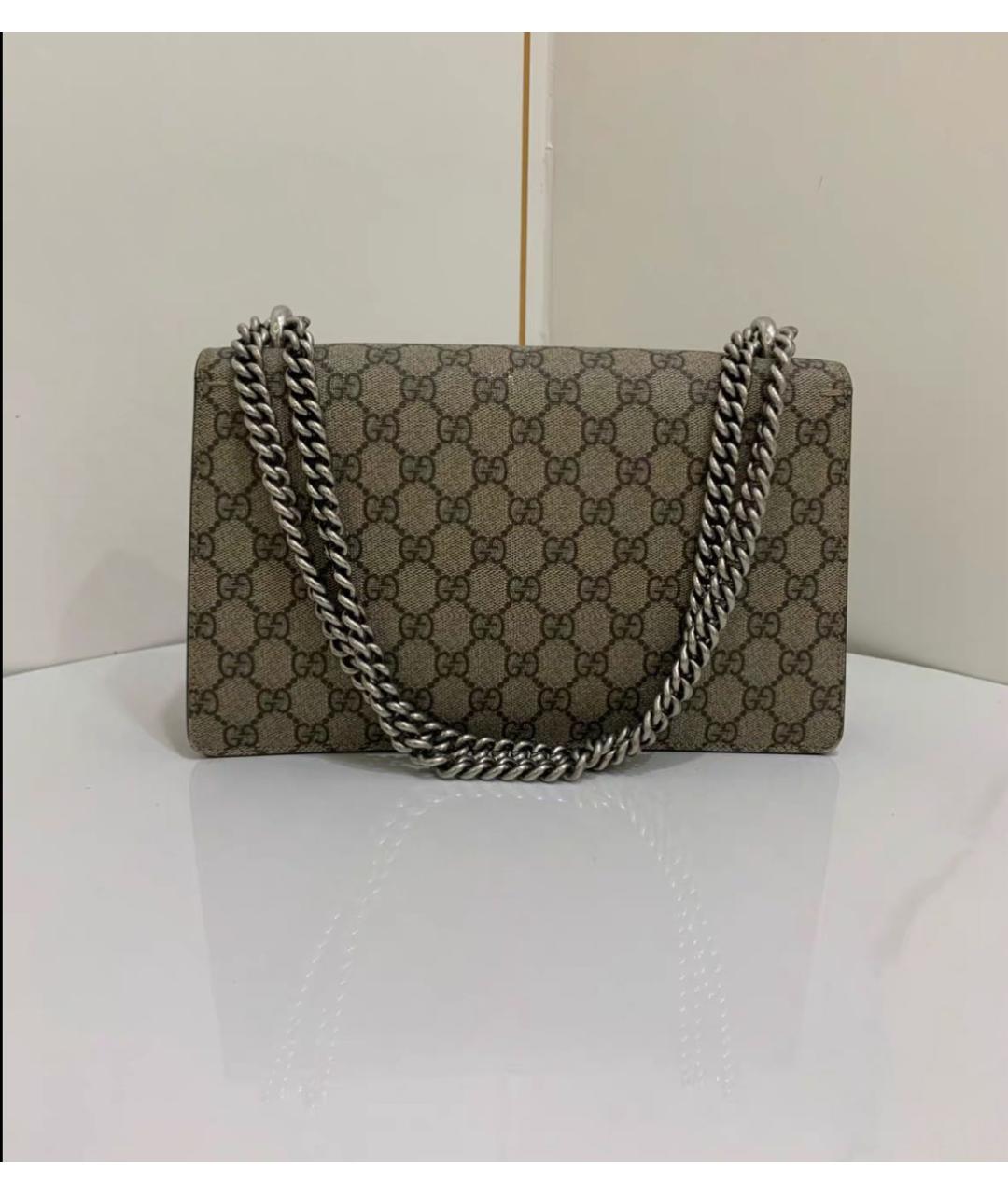 GUCCI Коричневая сумка через плечо, фото 2