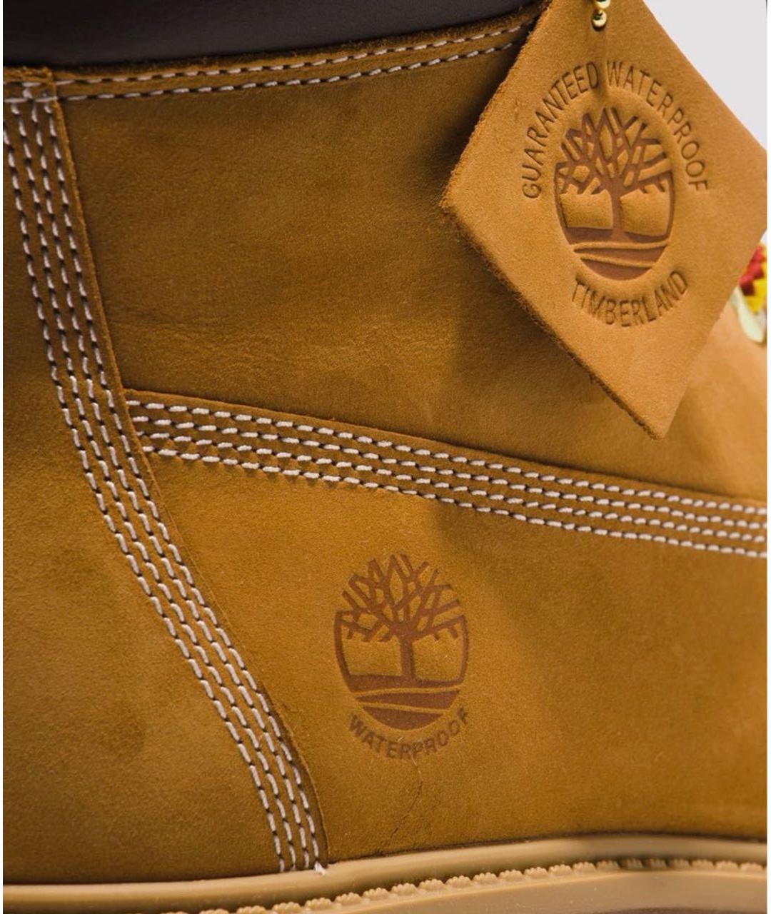 TIMBERLAND Горчичные замшевые ботинки, фото 4