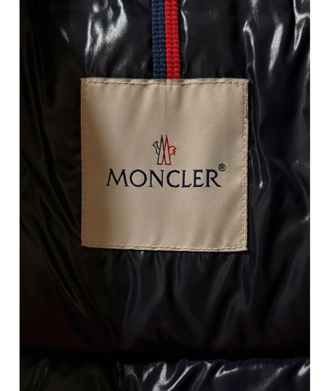 MONCLER Темно-синий жилет, фото 5
