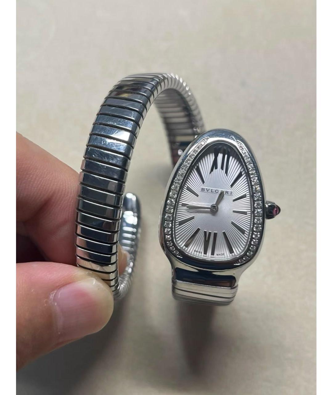 BVLGARI Серебряные часы, фото 3