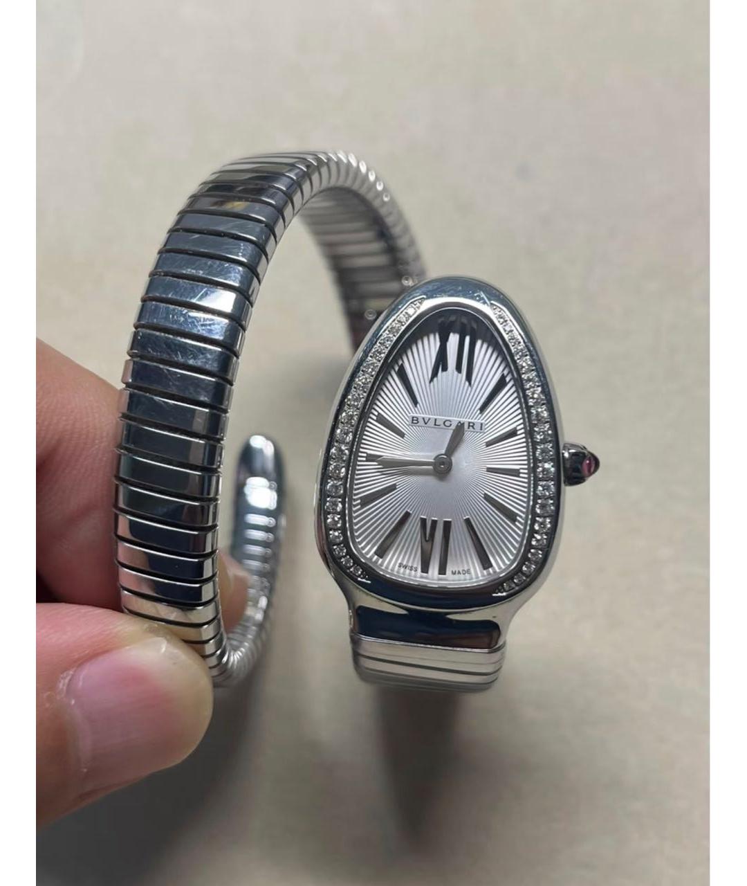 BVLGARI Серебряные часы, фото 4